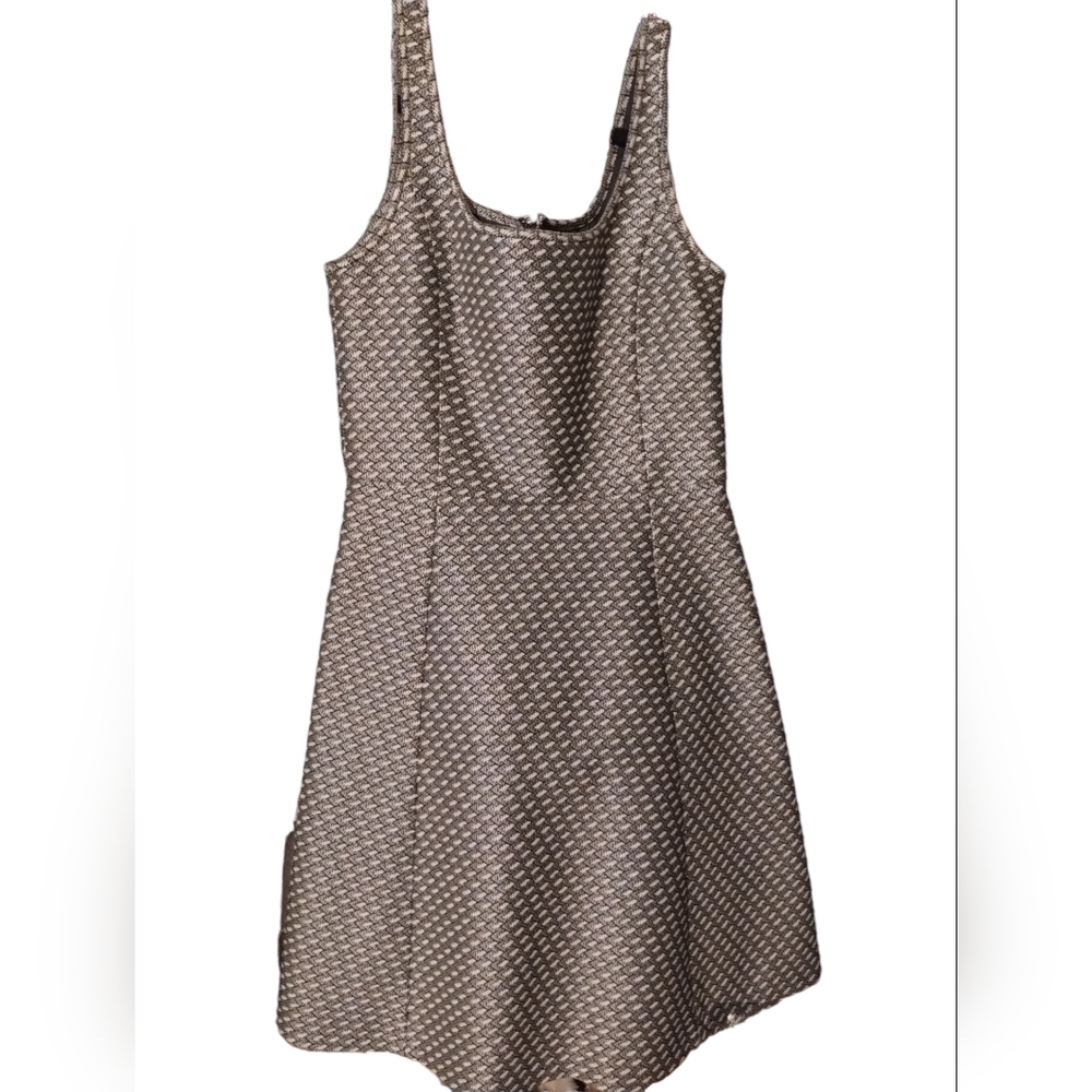 Theory Printed A Line Mini Dress